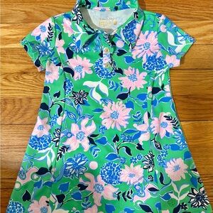 Lilly Pulitzer Green and Blue Floral Dress